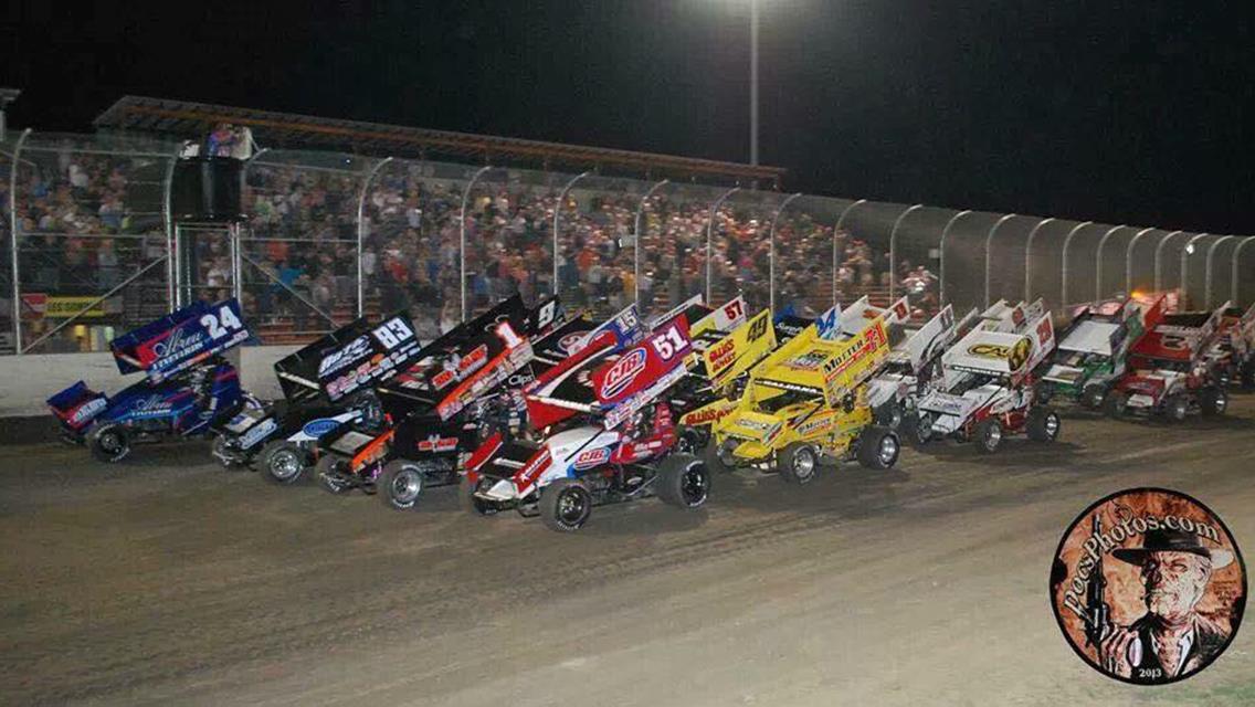 Craftsman World Of Outlaw Sprints Set To Invade Willamette Speedway On Wednesday September 7th