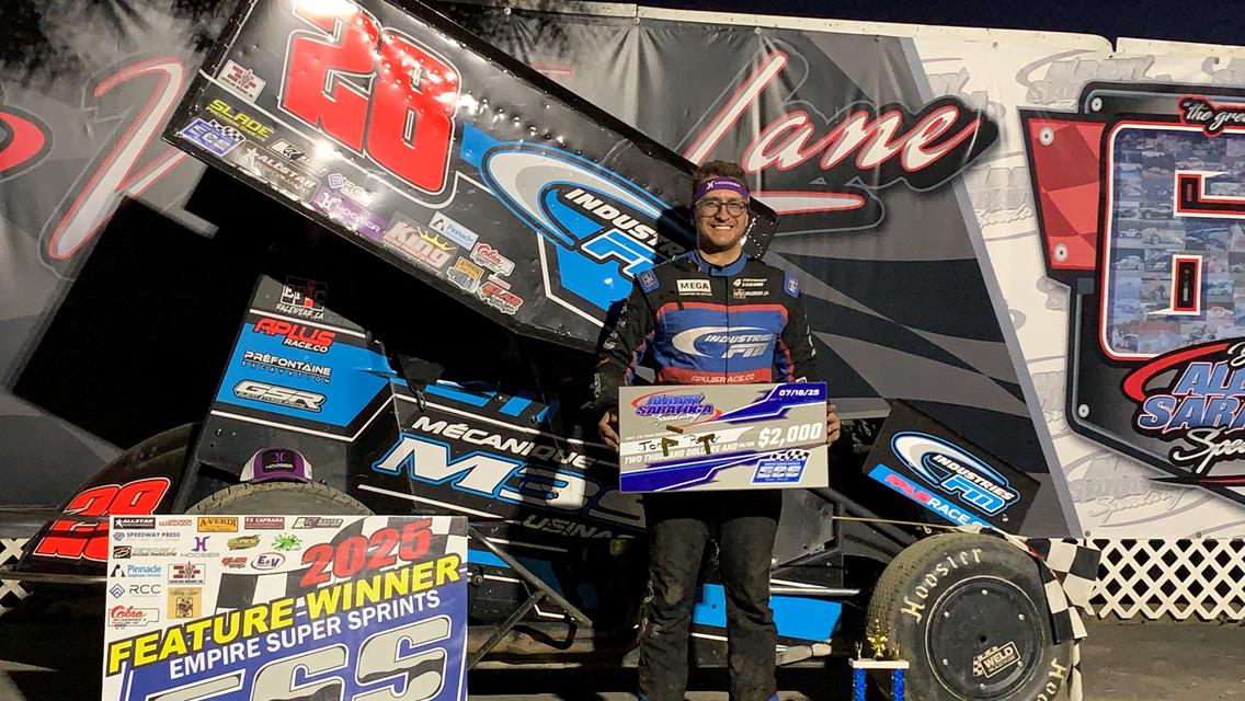 Poirier Back in Victory Lane at Albany-Saratoga