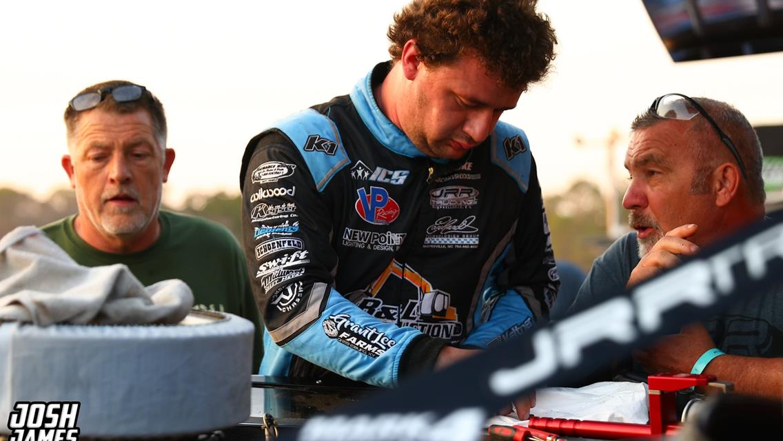 Volusia Speedway Park (De Leon Springs, FL) – World of Outlaw Late Model Series – DIRTcar Nationals – February 10th-15th, 2025. (Josh James Artwork)