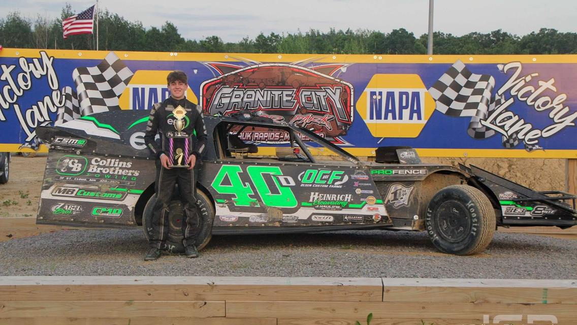 Strong run for Blake Adams over two weekends
