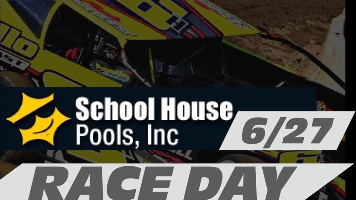 WE ARE RACING TONIGHT: Saturday, June 27 for School House Pools Night