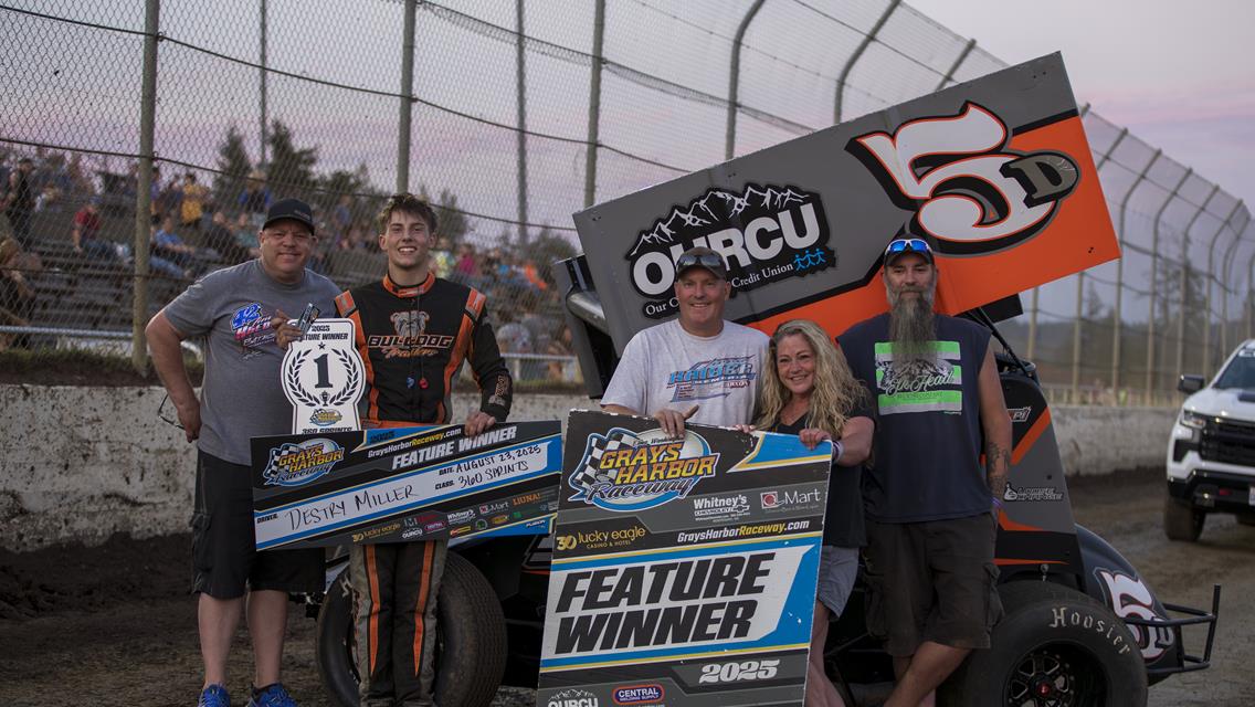 Kerrigan Doubles up plus Schnitzer,and Miller win at Grays Harbor Raceway