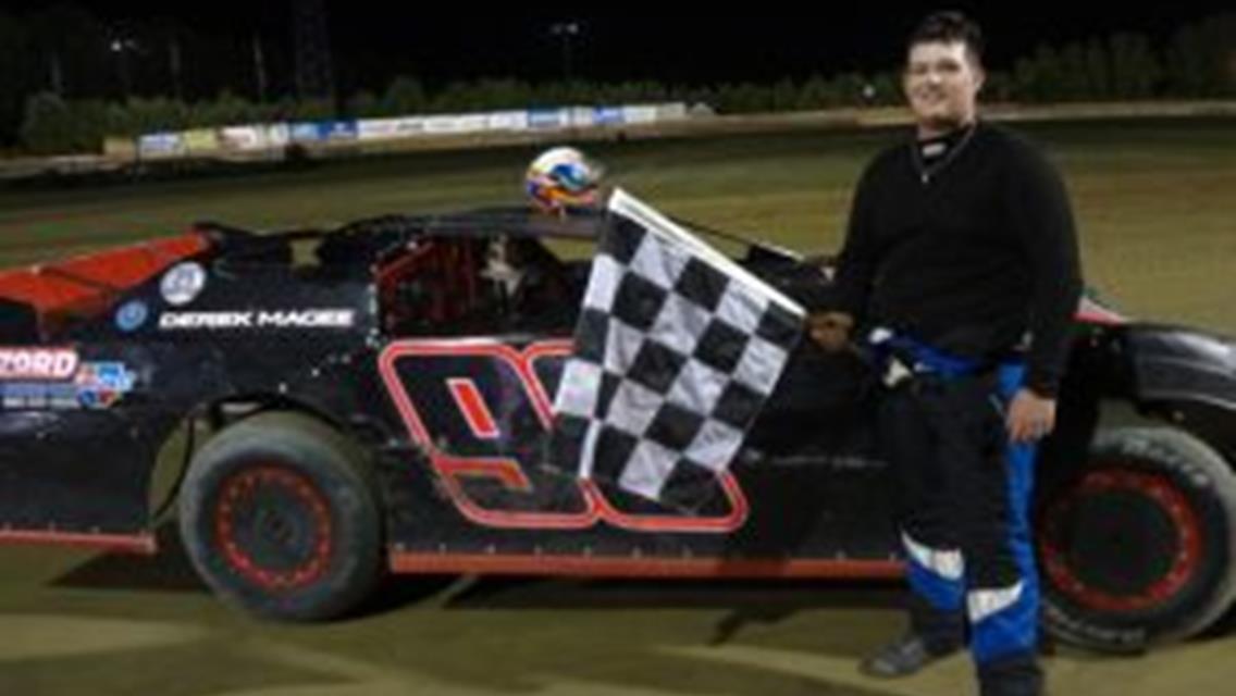 DEREK MAGEE SCORES 1ST CAREER WIN IN CRATE MODELS