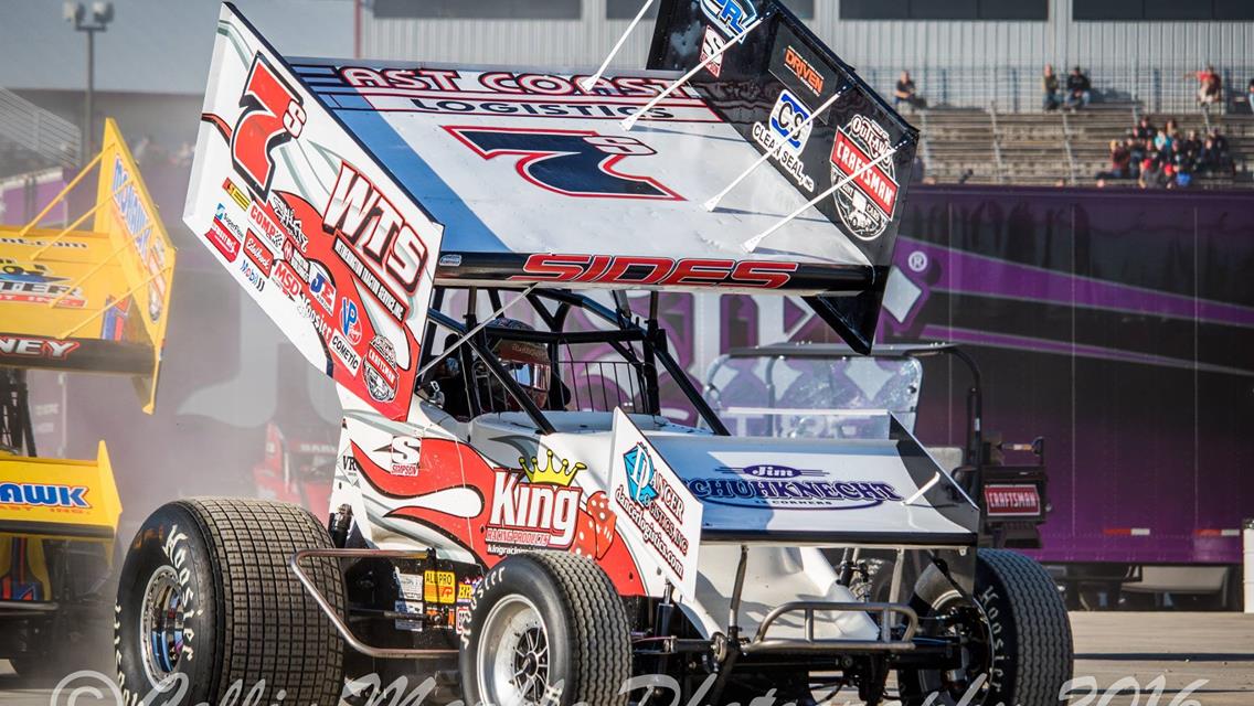 Sides Garners Top 10 at Junction Motor Speedway Before 11th-Place Finish at Angell Park