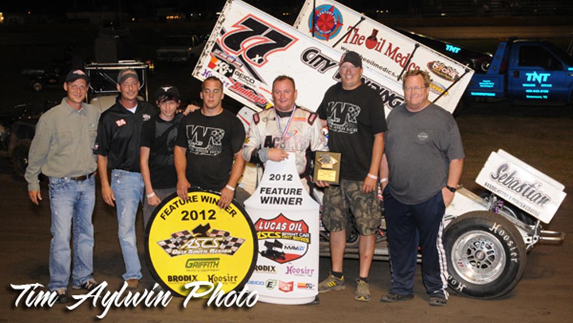Wayne Johnson Charges to Lucas Oil ASCS Victory