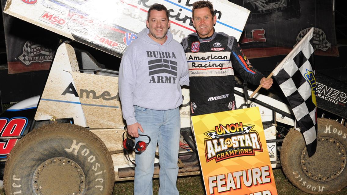 MADSEN SCORES LAST LAP PASS FOR WIN TO OPEN NEW ERA FOR UNOH ALL STARS
