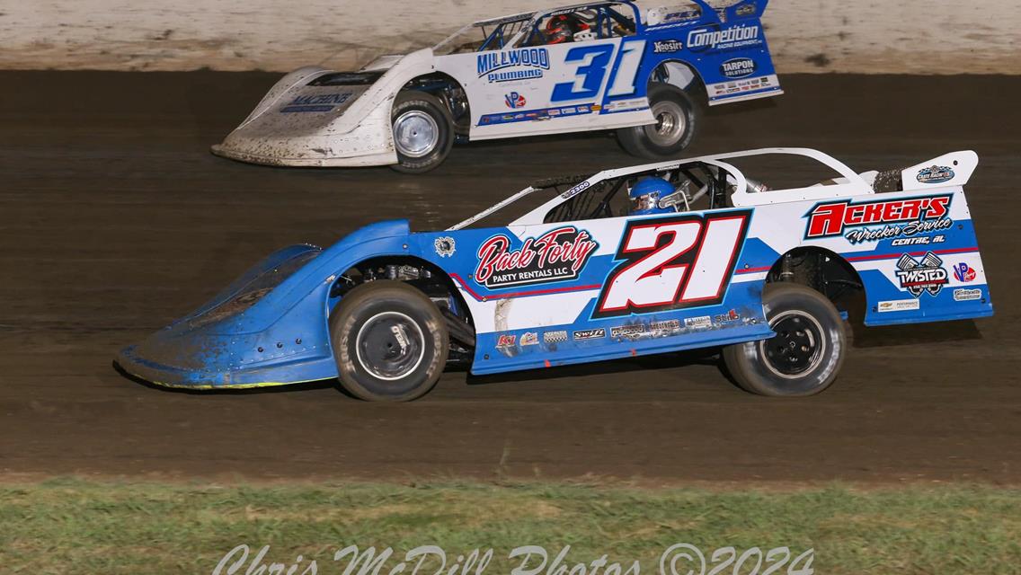 Magnolia Motor Speedway (Columbus, MS) – Crate Racin&#39; USA – Governor&#39;s Cup – July 12th-13th, 2024. (Chris McDill Photo)