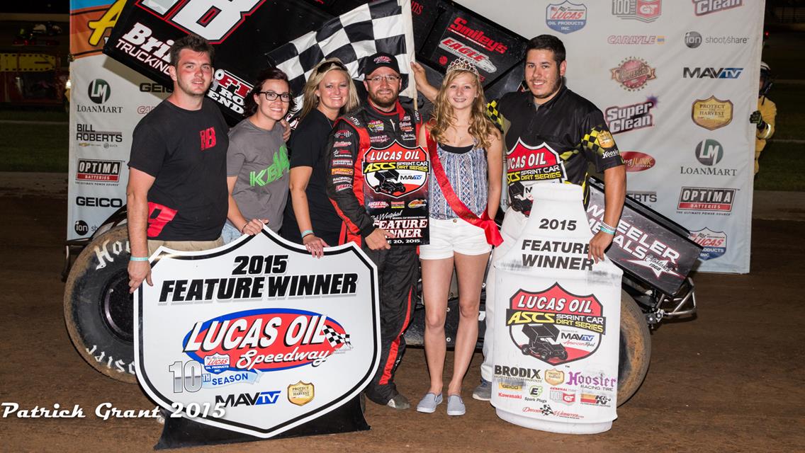 Tony Bruce, Jr. Leads Flag-to-Flag at Lucas Oil Speedway