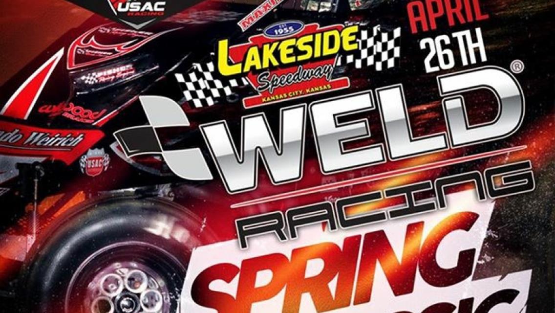 Lakeside to Host &quot;Weld Racing Classic&quot; April 26