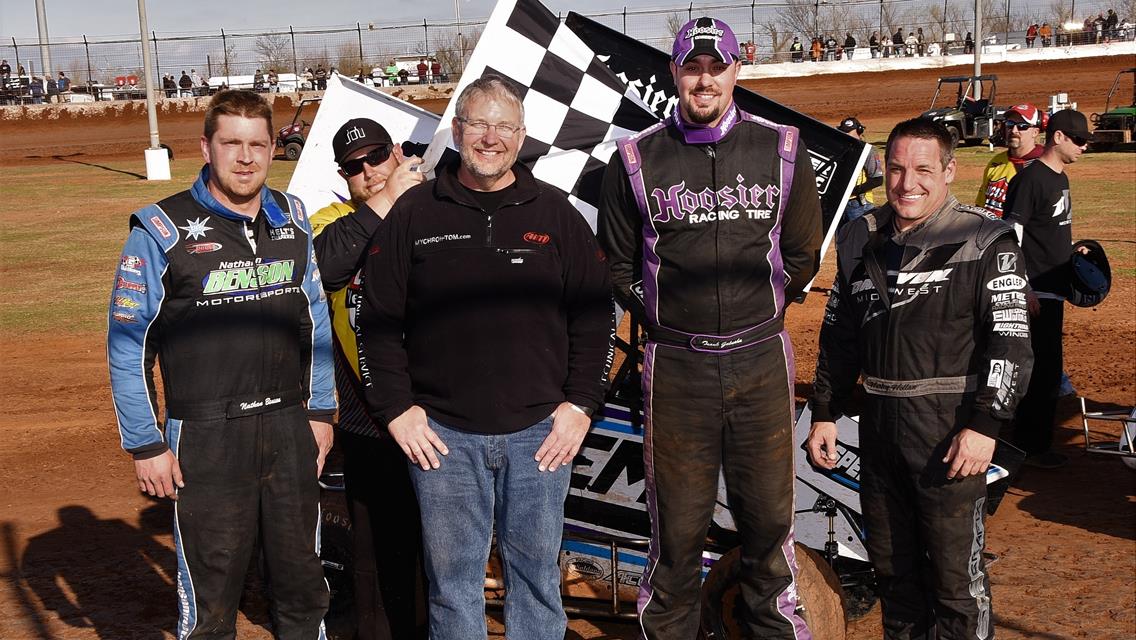 Galusha Takes Speedway Motors Micros Season Opener at I-44 Riverside Speedway