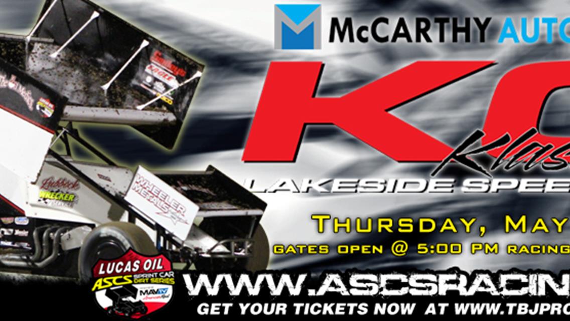 Almost Here: Lucas Oil ASCS Return to Lakeside Speedway