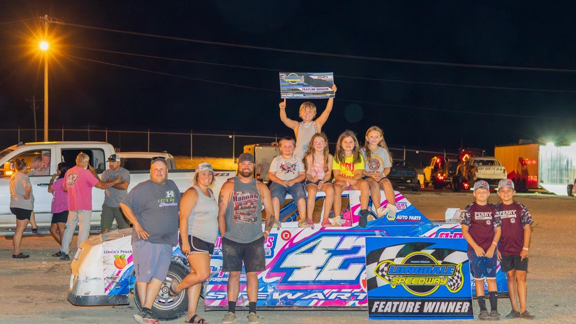 Herring, Jr., Traugott, Elliott, Stewart, and Bliss Hustle Longdale Speedway Fields on Saturday!