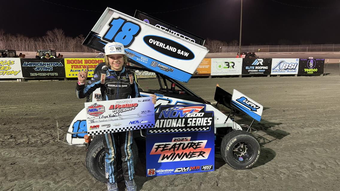 Kulhanek, Weger, and Roberts Wrap Up Houston Heist Victories at Gulf Coast Speedway!