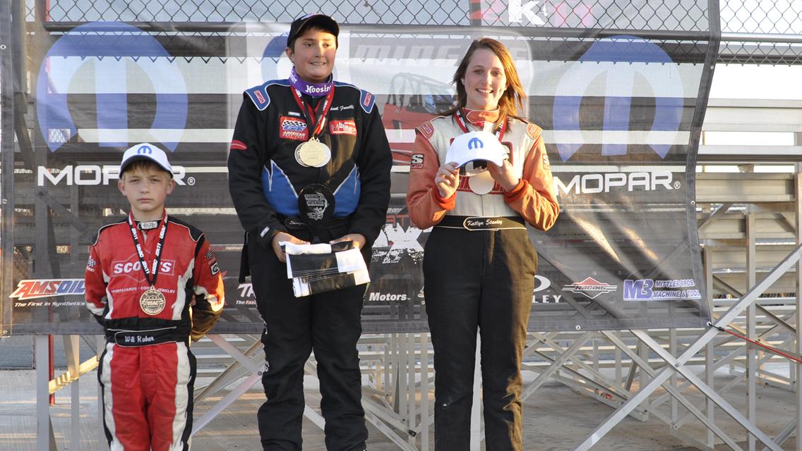 Michael hits the winners circle at his hometrack