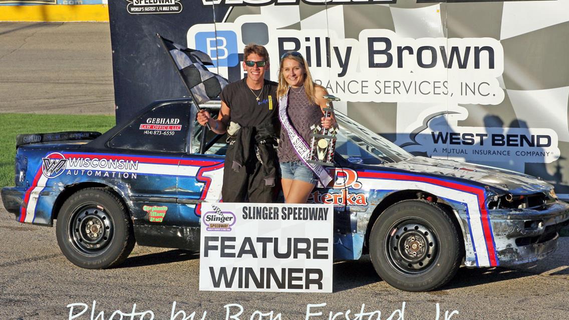 Apel remains hot at Slinger - Wins Tribute Night 75