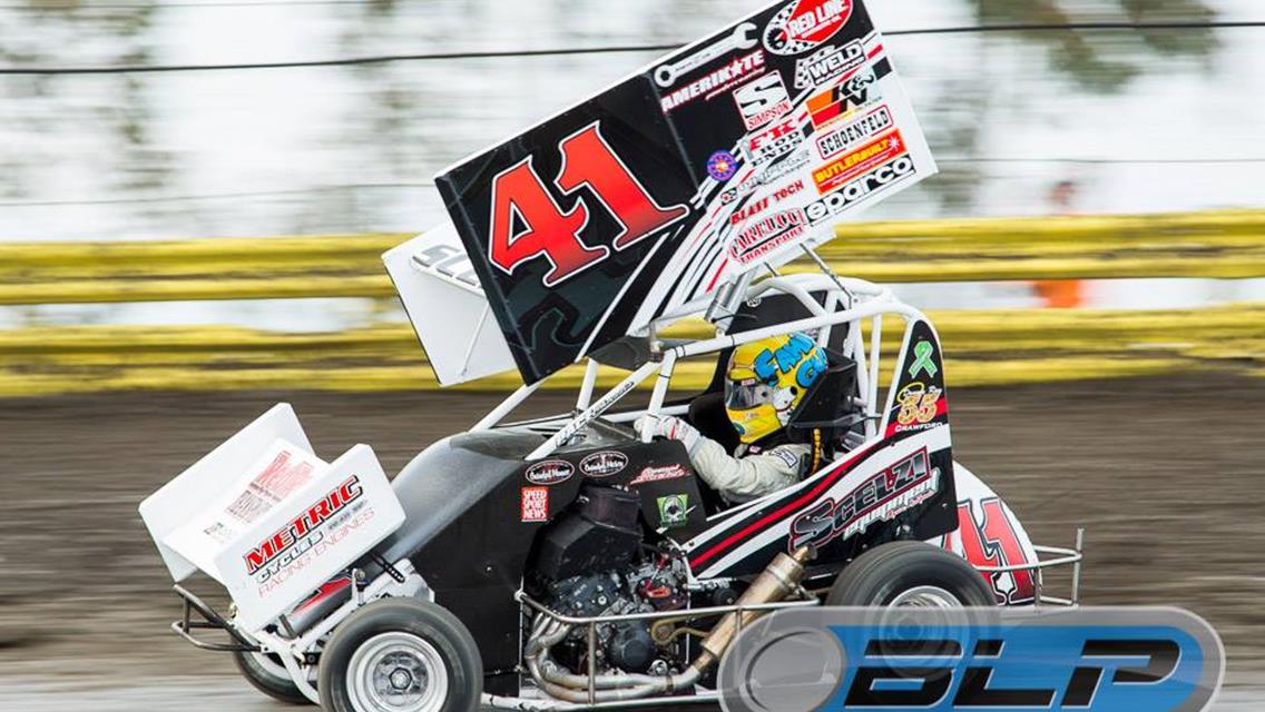 Giovanni Scelzi Swept Up in a Pair of Crashes at Plaza Park Raceway