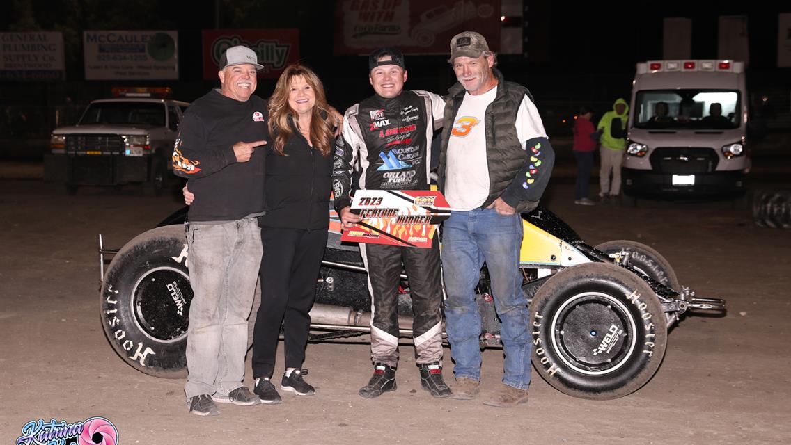 Micheli, Hannagan, Learn, Wrap Up Championships With Antioch Speedway Wins