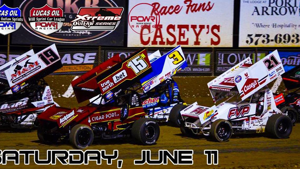 Lake Ozark Speedway’s 410 Nationals: Wing &amp; Non-Wing Approaches