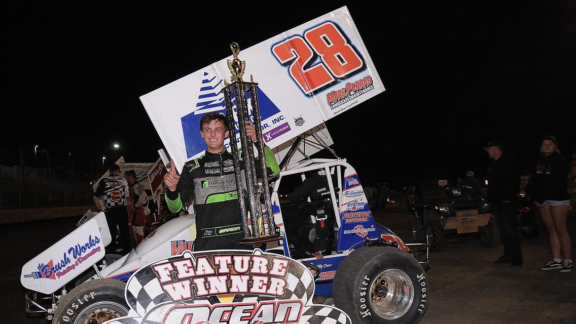 GAUGE GARCIA SLIDES INTO 64TH JOHNNY KEY CLASSIC VICTORY LANE AT OCEAN SPEEDWAY