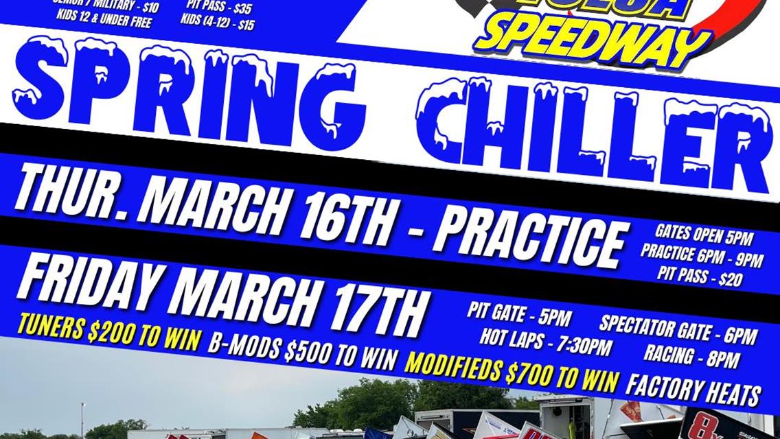 Spring Chiller UPDATES!!! OCRS Series has been added.