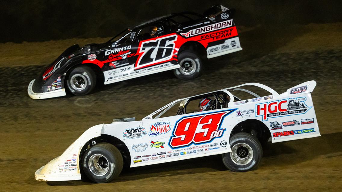Atomic Speedway (Alma, OH) – Lucas Oil Late Model Dirt Series – Buckeye Spring 50 – March 21st, 2025. (Heath Lawson Photo)