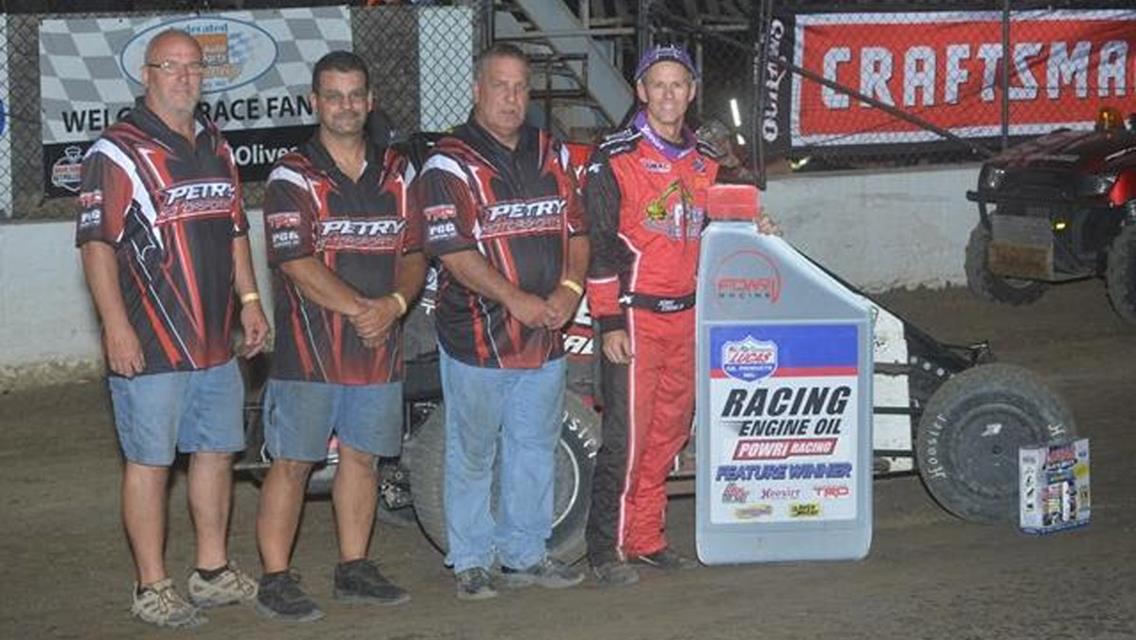 Jerry Coons, Jr. prevails in POWRi at Pevely
