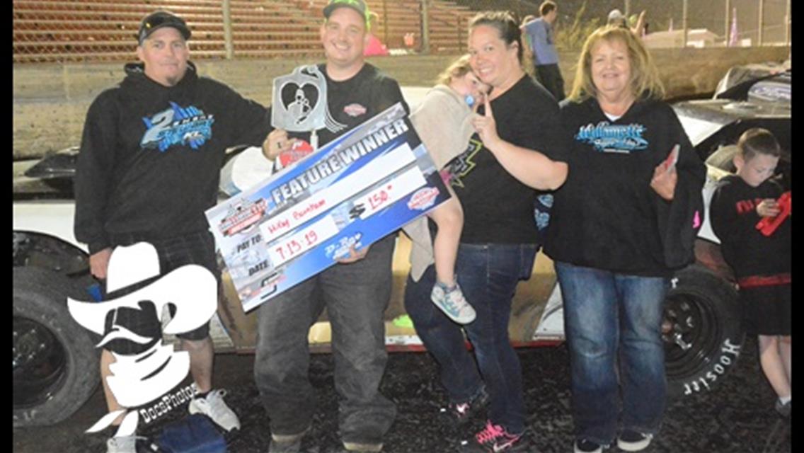 Willamette Speedway Filled With Six Repeat Winners And Two New Faces In Victory Lane On July 13th For Shriner’s Cup