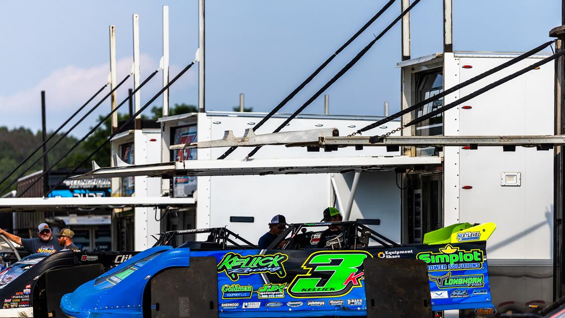 Batesville Motor Speedway (Locust Grove, AR) – Lucas Oil Late Model Dirt Series – Topless 100 – August 15th-16th, 2025. (Heath Lawson Photo)