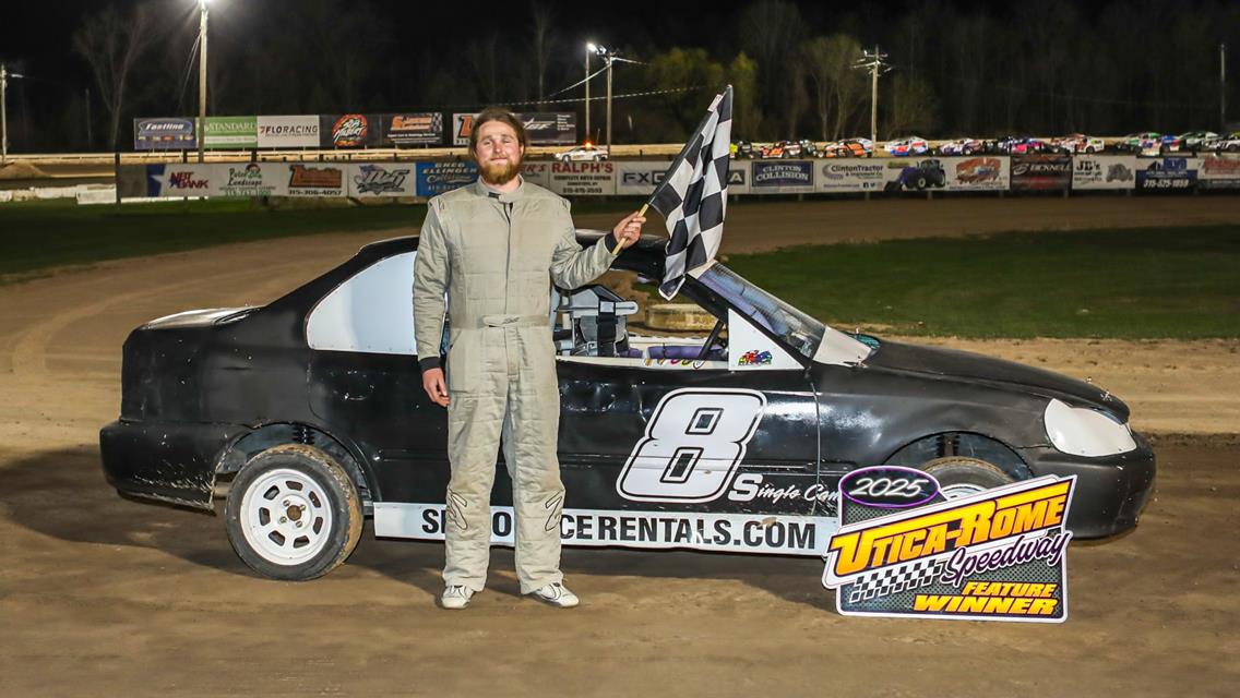 Utica Rome Speedway beats the rain Friday night 4/25!