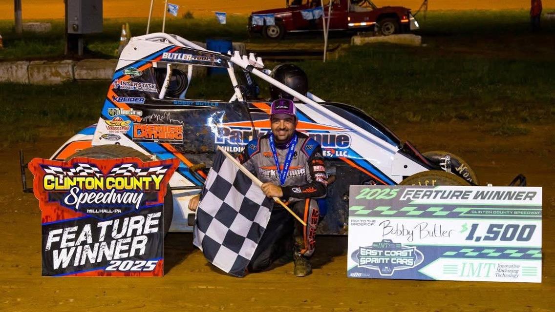 Butler Earns Career First USAC Win at Clinton County