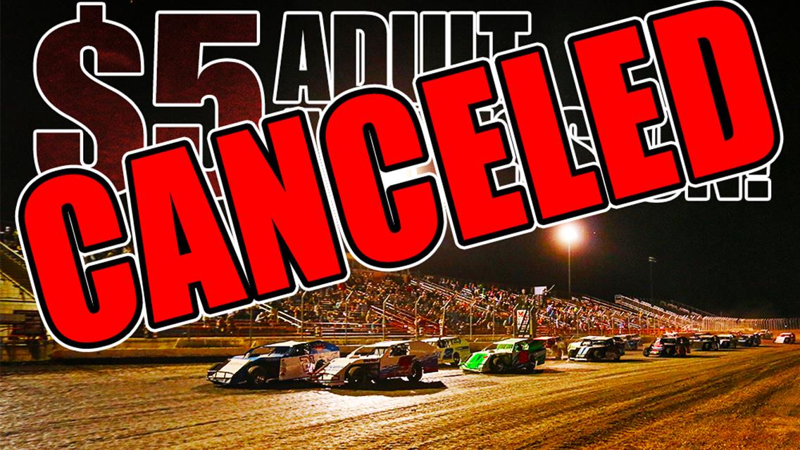 JULY 17TH RACES CANCELED