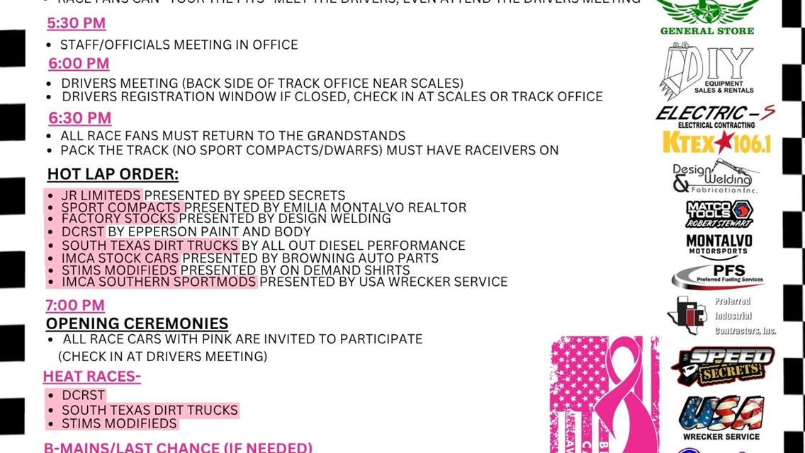 OCTOBERFAST 2025 INFORMATION
