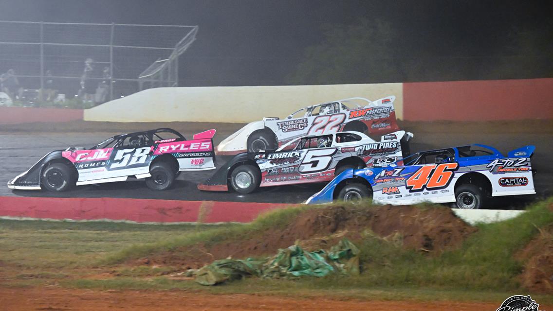 Talladega Short Track (Eastaboga, AL) – Ice Bowl Qualifier – October 4th, 2025. (Simple Moments Photography)