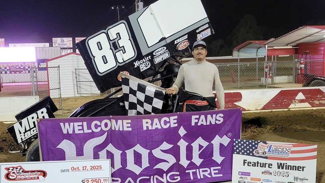RUEL, JR RULES SWAINSBORO USCS FRIDAY NIGHT RACE WIN AND HOWARD IS THE 2025 CHAMP