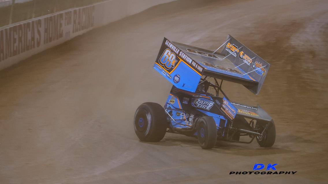 Justin Henderson Kicks Off the Weekend with a Top Ten Finish at The Dirt Track at Charlotte