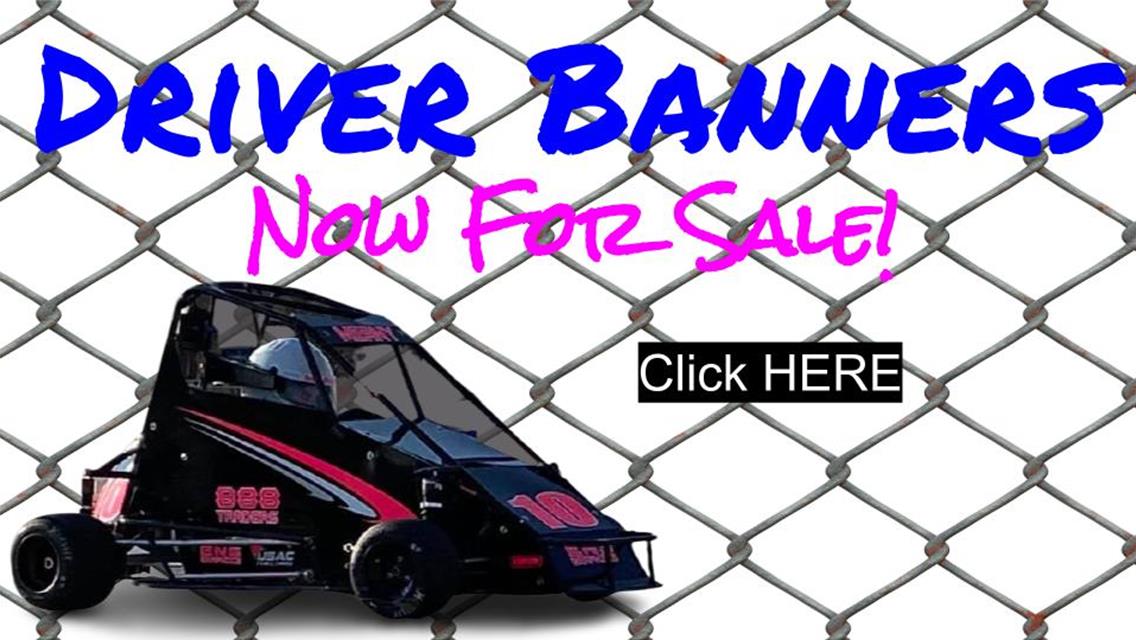 2022 Driver Banners for Sale!