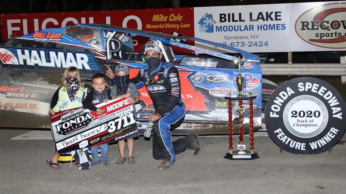 FRIESEN WINS 7-COME-11 SPECIAL AT FONDA