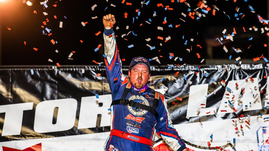 Sheppard Charges to Farmer City 74 Triumph