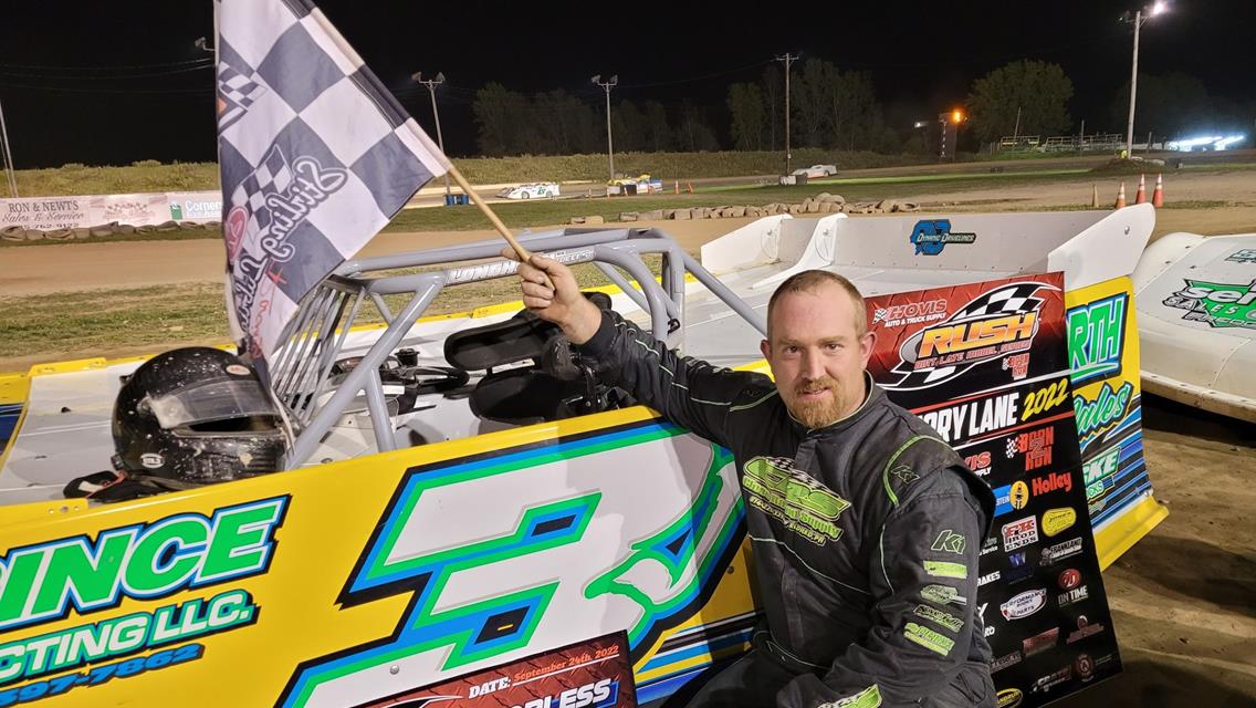 JEREMY WONDERLING CONTINUES DOMINANCE AT GENESEE WITH HIS 7TH STRAIGHT HOVIS RUSH LATE MODEL VICTORY TO SWEEP THE 2-NIGHT FLYNN’S TIRE TOUR “TOPLESS N