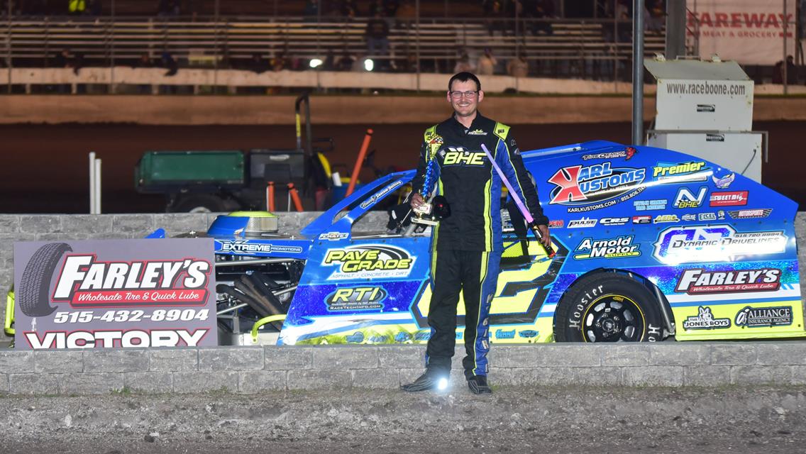 McBirnie Wins a Shootout; Brown, Harris, Gustin, and Knutson Claim Car Wars at Boone