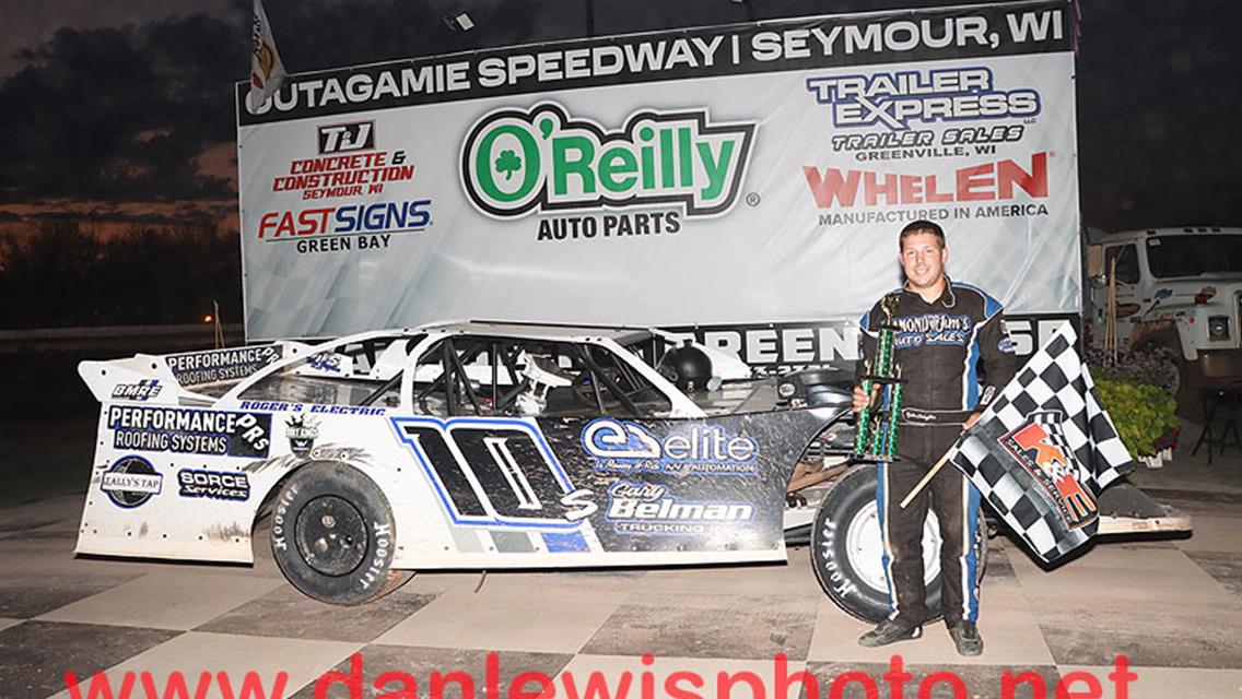 SCHEFFLER SHREDS OUTAGAMIE LATE MODEL FOES