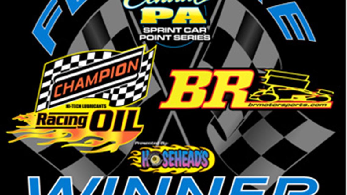 More  2 of 5     Print all In new window 2017 CHAMPION RACING OIL/BR MOTORSPORTS CENTRAL PA SPRINT CARS Presented by HOSEHEADS