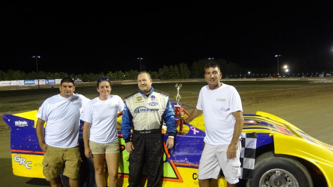 JAMIE EICHHOLZ SCORES FIRST WIN OF THE SEASON IN CRATE MODELS