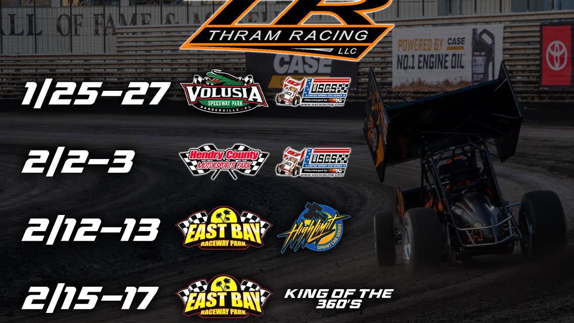Christopher Thram to Kick Off 2024 With Florida Speedweeks Trip