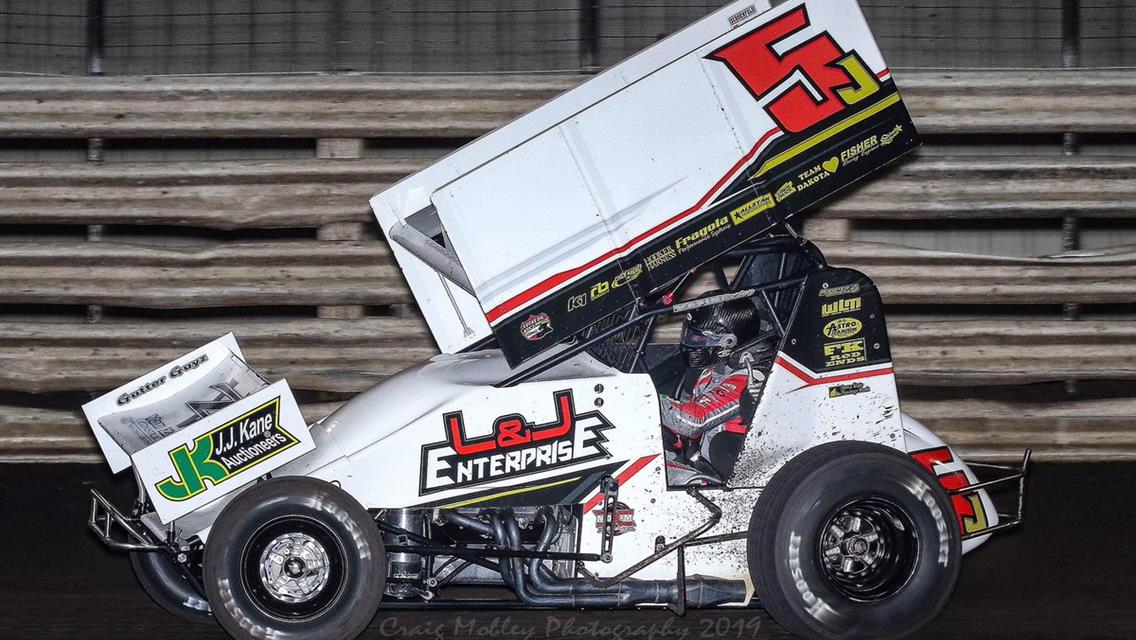 Ball Sets Quick Time During Qualifying and Posts Top Five During Feature at Knoxville Opener