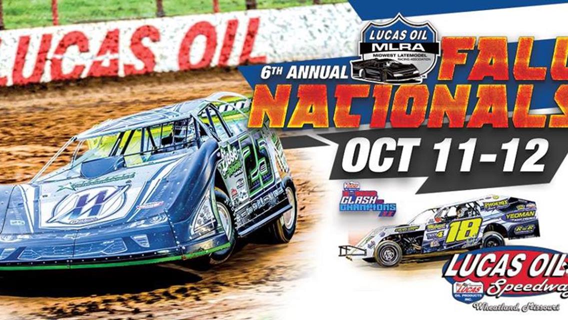 Lucas Oil Speedway&#39;s B-Mod Clash of Champions II returns Oct. 10-12