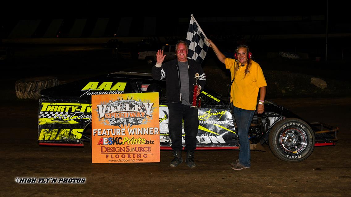 Claxton makes it two straight at Valley Speedway