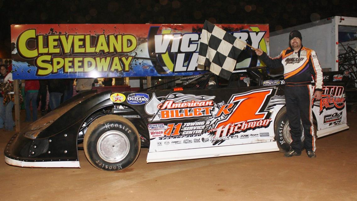 Hickman Bags Third Cleveland Win; Trouble at Winchester