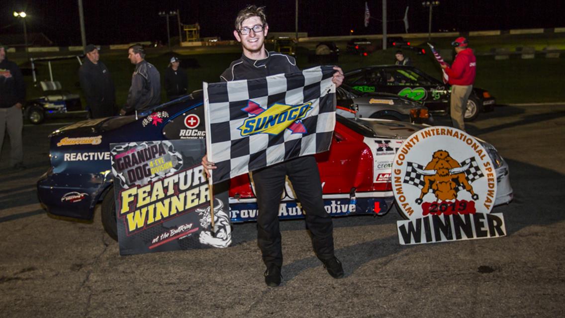 From Last to First, Gustafson Wins Grandpa Dog 4 Cylinder Race at WCIS
