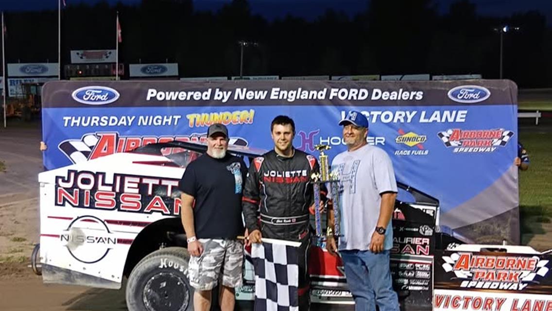 Chris Raabe Wins Thriller, Mike Phinney Holds off Donovan Lussier